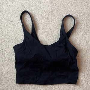 Women's Black workout top